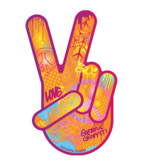 Peace Hand Magnet