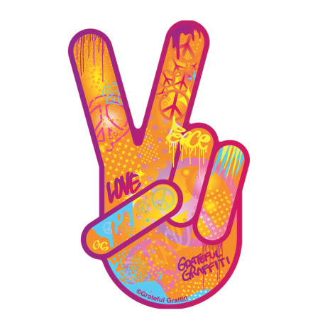 Peace Hand Magnet